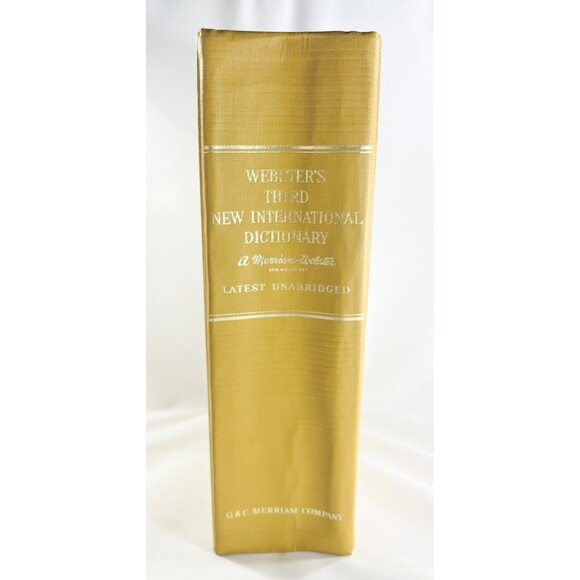 Webster's Third New International Dictionary Unabridged G&C Merriam 1971 - Picture 2 of 11